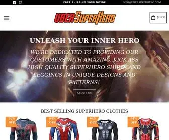 Ubersuperhero.com(UberSuperHero) Screenshot
