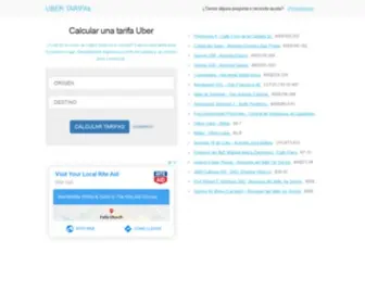 Ubertarifa.com(UBER TARIFAs) Screenshot
