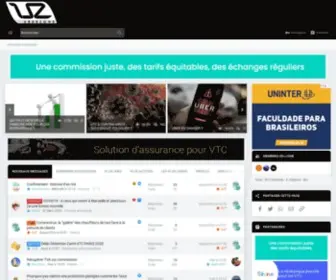 Uberzone.fr(Forum officiel et indépendant des Professionnels du T3P) Screenshot
