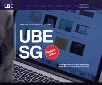 Ubesg.com(UBE) Screenshot