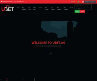 Ubet.ag(Ubet) Screenshot