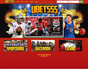 Ubet555.com Screenshot