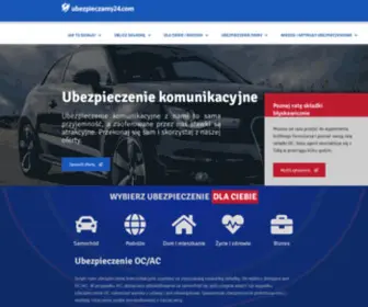 Ubezpieczamy24.com(Ubezpieczenia) Screenshot