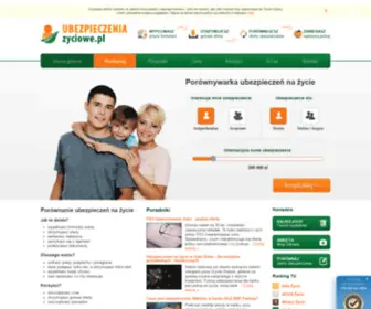 Ubezpieczeniazyciowe.pl(Ponad 15 polis na życie w 1 miejscu) Screenshot