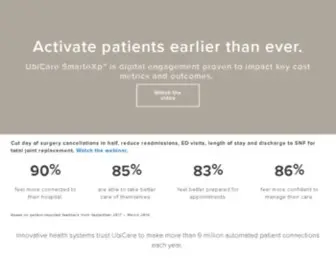 Ubicare.com(Direct patient activation) Screenshot