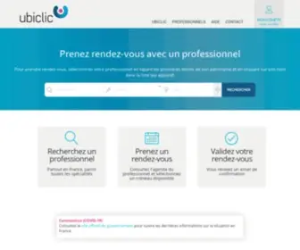 Ubiclic.com(Prenez rendez) Screenshot