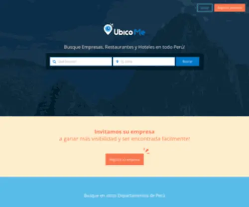 Ubicome.com.pe(Busque empresas en todo Perú) Screenshot
