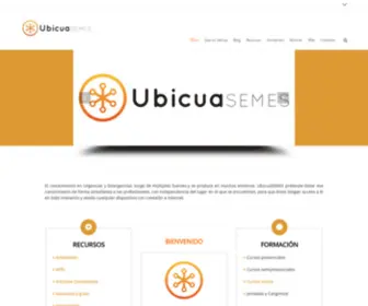 Ubicuasemes.org(Gestión del Conocimiento en Urgencias y Emergencias) Screenshot
