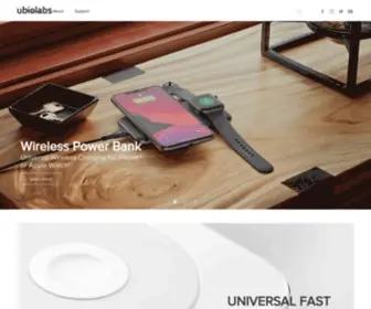 Ubiolabs.com(Mobile Charging Accessories) Screenshot