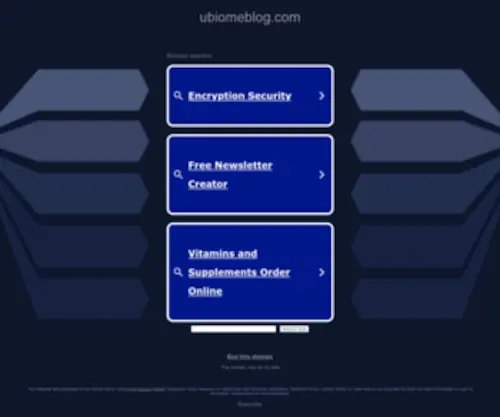 Ubiomeblog.com(Ubiomeblog) Screenshot