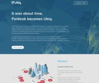 Ubiq.ai(Making Shared Mobility Profitable) Screenshot