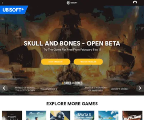 Ubisoft.com(Welkom op de offici) Screenshot