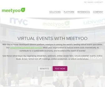 Ubivent.com(Virtual events) Screenshot