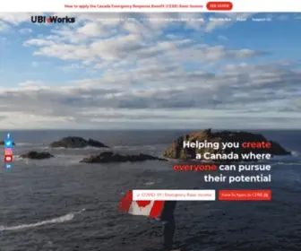 Ubiworks.ca(UBI Works) Screenshot