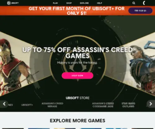 Ubiworld.com(Officiële Ubisoft) Screenshot