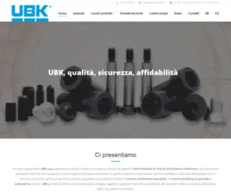 UBK.it(Viti e bulloni Milano) Screenshot