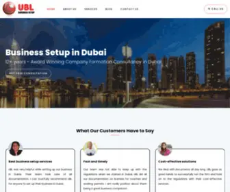 Ublbusinesssetup.com(Business setup in dubai) Screenshot