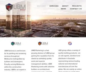 UbmGroup.com.au(UBM Group) Screenshot