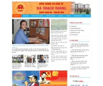 Ubndthachthang.gov.vn(Ubndthachthang) Screenshot
