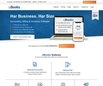 Ubooks.in(Manage GST Compliant Data for your clients) Screenshot