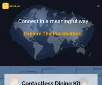 Ubrand.app(Contactless Dining Kit) Screenshot