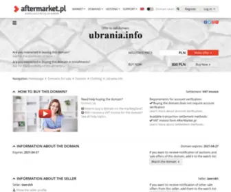 Ubrania.info(Oferta) Screenshot