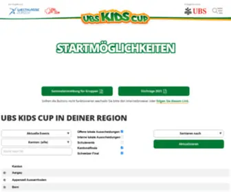 UBS-Kidscup.ch(UBS Kids Cup) Screenshot