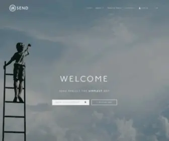 Ubsend.com(Home Page) Screenshot
