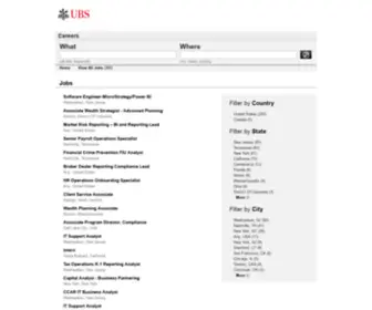 UBS.jobs(Default) Screenshot