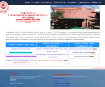 Ubter.in(Uttarakhand Board of Technical Education) Screenshot