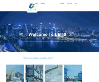 UBTS.com.sg(Home) Screenshot