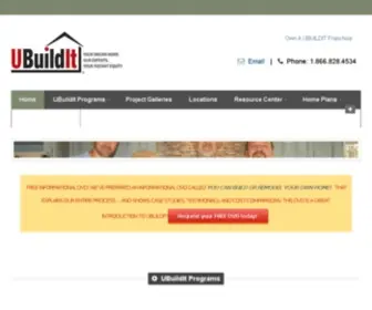 Ubuildit.com(Build or Remodel Your Own Home) Screenshot