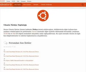 Ubuntu-TR.net(Ubuntu Türkiye) Screenshot