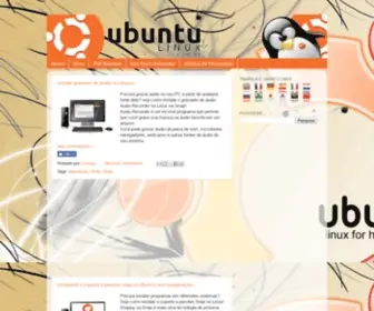 Ubuntulinux.com.br(Ubuntu Linux) Screenshot