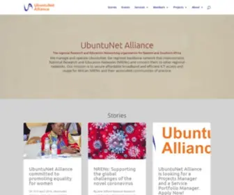 Ubuntunet.net(UbuntuNet Alliance) Screenshot