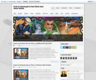 Ubuntunoticiasce.com.br(Portal de Comunicação do Cariri Oeste) Screenshot