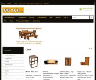 Ubyld.com(India's first ecofriendly furniture range made from upcycled solid Pine Wood) Screenshot