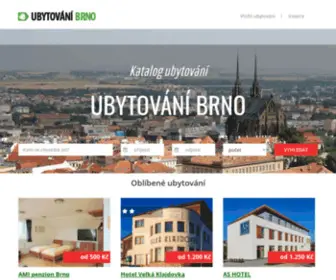 Ubytovani-Brno-Mesto.cz(Ubytování Brno) Screenshot