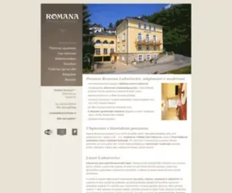 Ubytovani-Luhacovice-Romana.cz(Ubytování) Screenshot