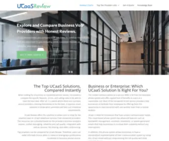 Ucaasreview.com(UCaaS Review) Screenshot