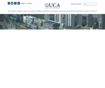 Uca.edu.ar(Universidad Católica Argentina) Screenshot