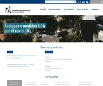 Uca.edu.sv(Calendario académico uca) Screenshot