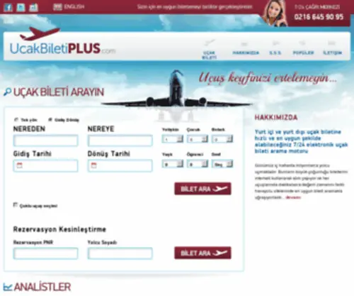 Ucakbiletiplus.com(Uçak) Screenshot