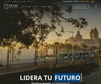 Ucam.edu(Universidad) Screenshot