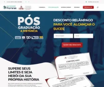 Ucamprominas.com.br(Pós) Screenshot