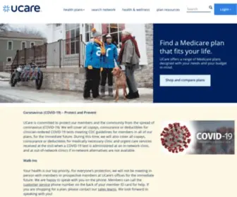 Ucare.org(Medicare, Medicaid & IFP Health Plans For Everyone) Screenshot