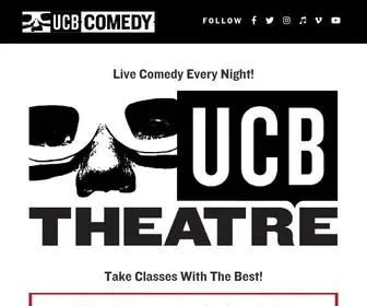 Ucbcomedy.com(The Upright Citizens Brigade Theatre) Screenshot