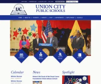Ucboe.us(Union City Public Schools) Screenshot
