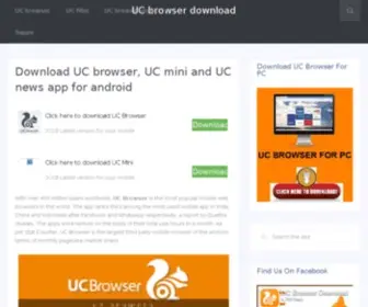 Ucbrowserdownload.in(UCweb) Screenshot