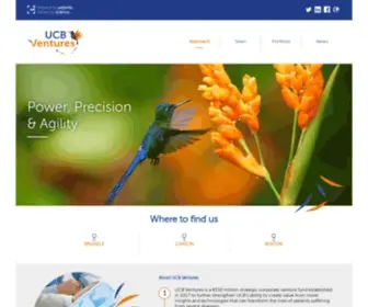Ucbventures.com(UCB Ventures) Screenshot